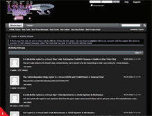 Tablet Screenshot of forum.trek-rpg.net
